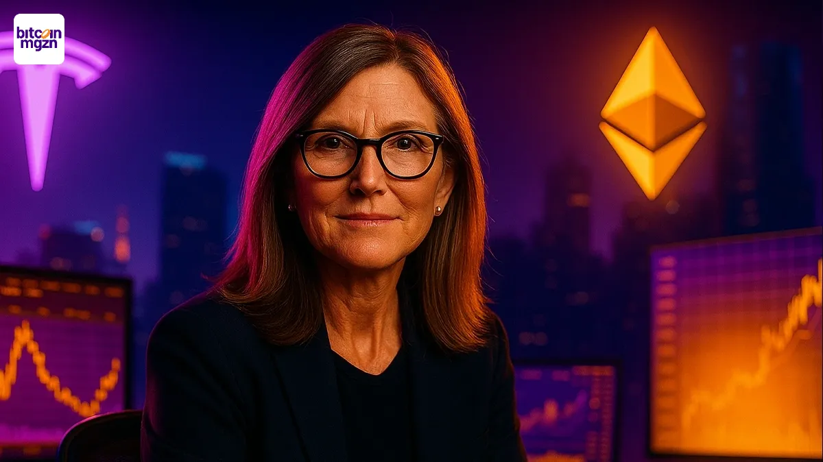 Cathie Wood's ARK koopt $39 miljoen crypto aandelen tijdens crash – wat weet zij?