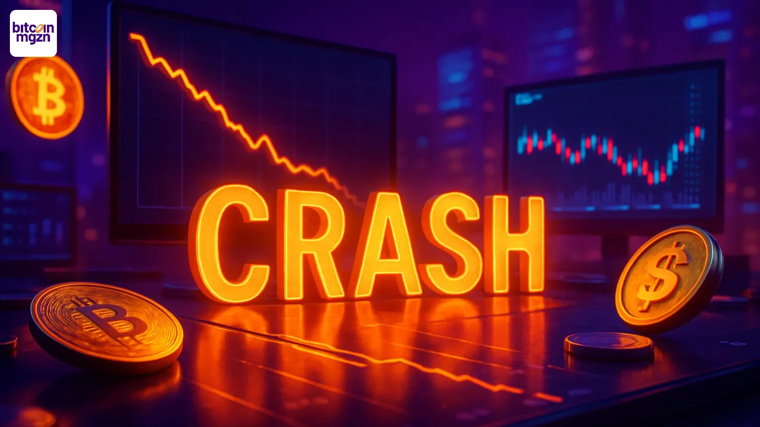 Paniek op cryptomarkt: experts voorspellen crypto crash 2025