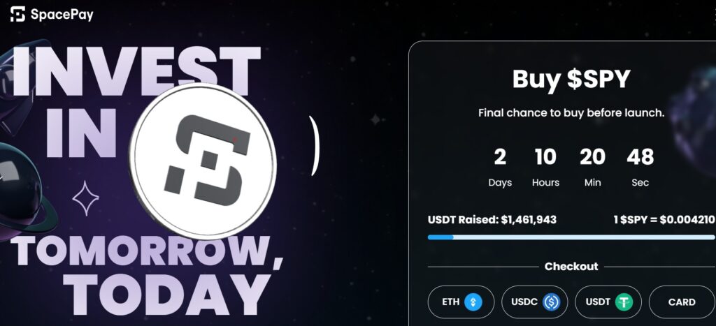 De $SPY presale is bijna voorbij: een van de beste crypto’s van het moment