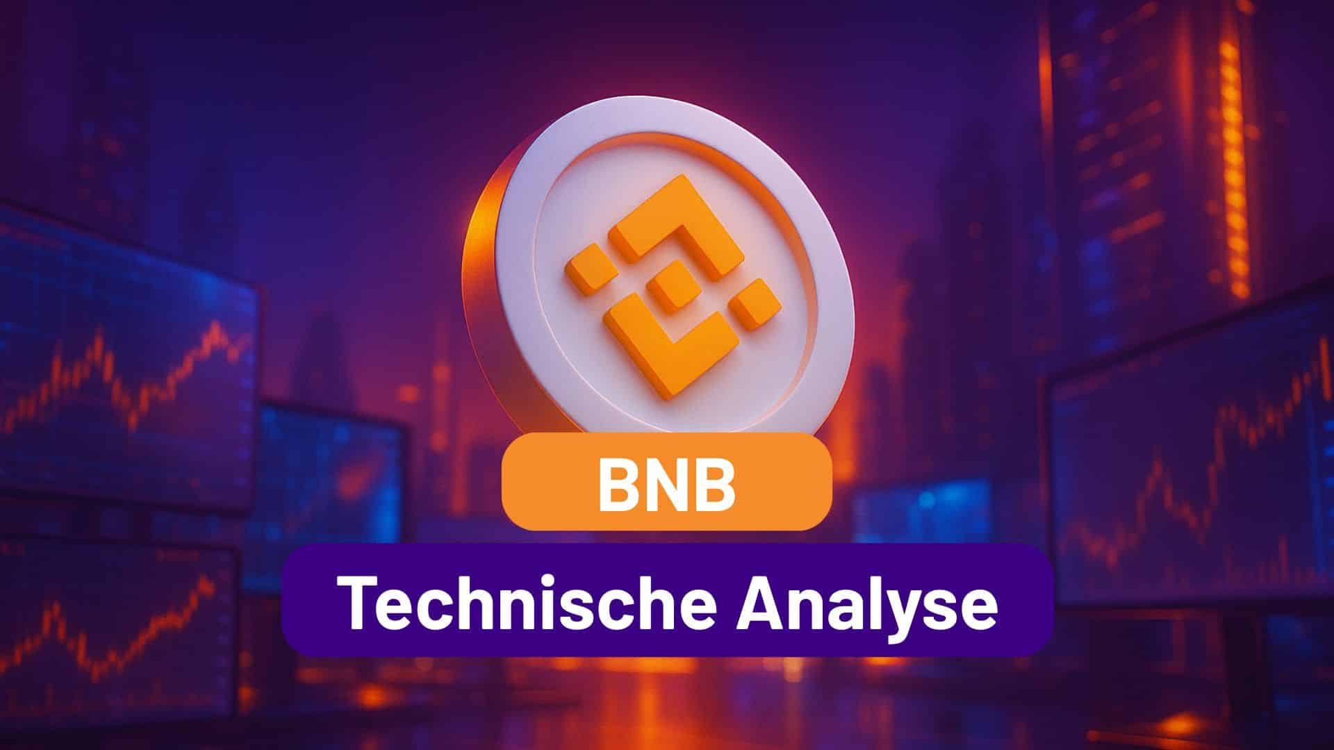 BNB koers doorbreken dalende trendlijn