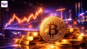 BTC koers wispelturig in afwachting op inflatie data vandaag – goud op recordhoogte