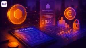 Overzicht van belasting op crypto in 2026 met focus op box 3 regels en strengere controle door DAC8 rapportage