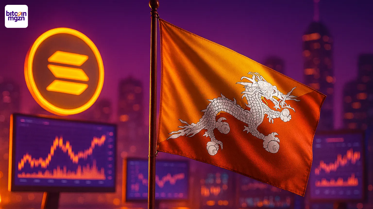 Bhutan vegroot Bitcoin strategie met groene mining en Cumberland