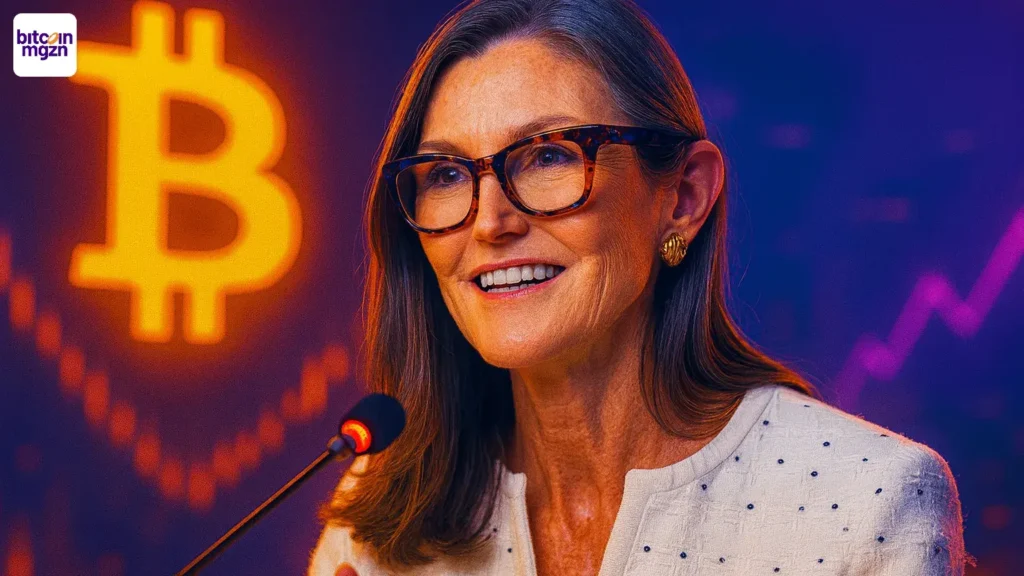 Cathie Wood koopt Coinbase dip en blijft geloven in crypto en AI