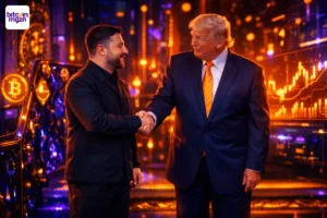 Bitcoin koers stijgt sterk na ‘geweldige meeting’ Trump en Zelensky