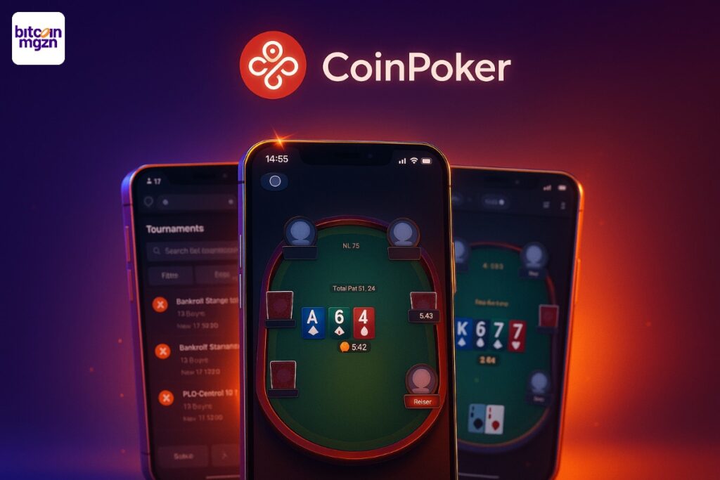 CoinPoker vernieuwt mobiele pokerapp met maandelijkse freeroll van 5000 dollar