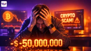 Man verliest 50 miljoen usdt door crypto scam