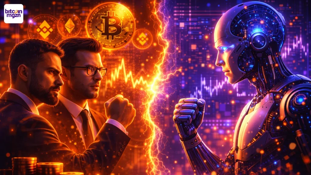 Wie moet je geloven over crypto in 2026: mens of AI?