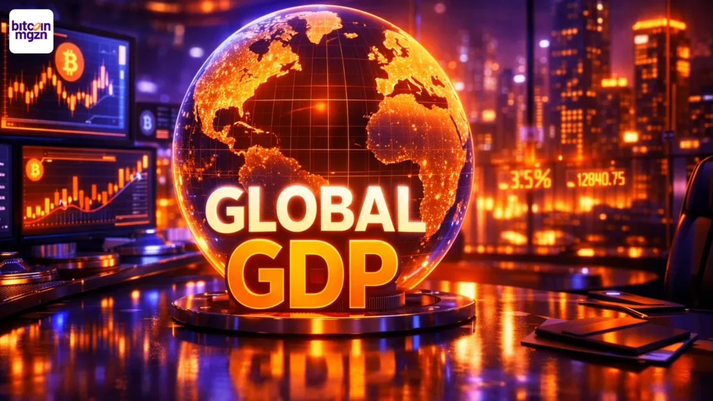 Goldman Sachs voorspelt 2,8% groei van wereldeconomie in 2026: Wat betekent het voor Bitcoin?