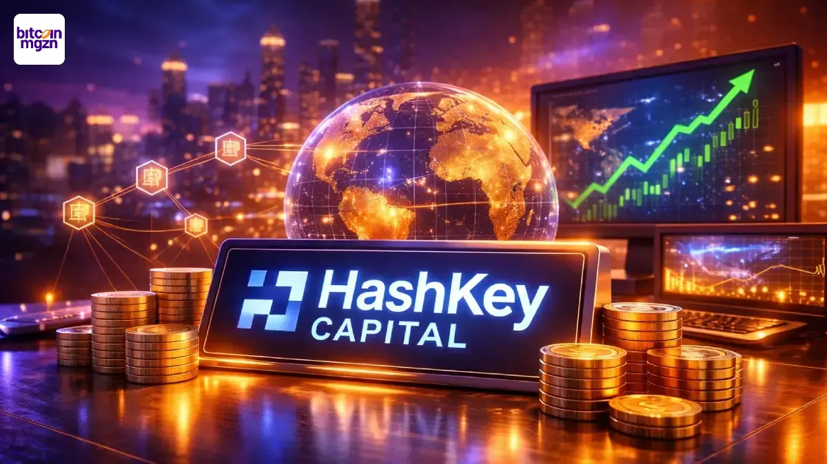 HashKey Capital visualiseert wereldwijde investeringen in blockchain en digitale assets met een futuristische financiële setting
