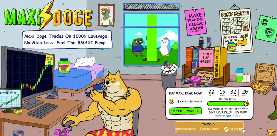 Maxi Doge presale