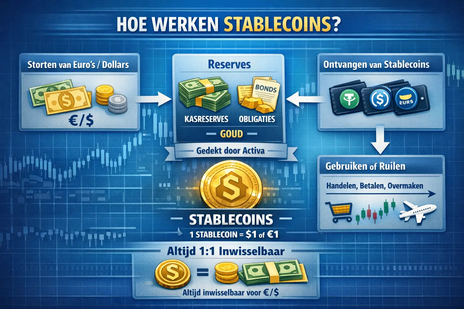 Stablecoins uitgelegd