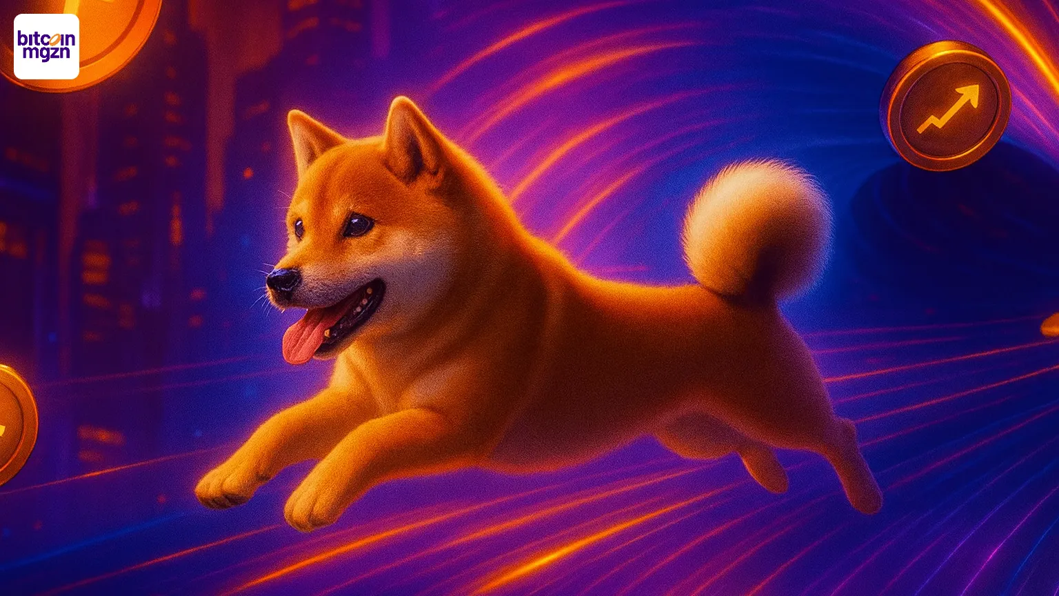 Stijgt Dogecoin koers RSI 20 Cup-and-Handle patroon