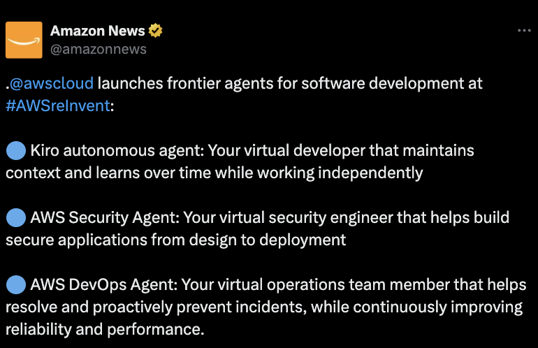 Twitter post X @amazon news