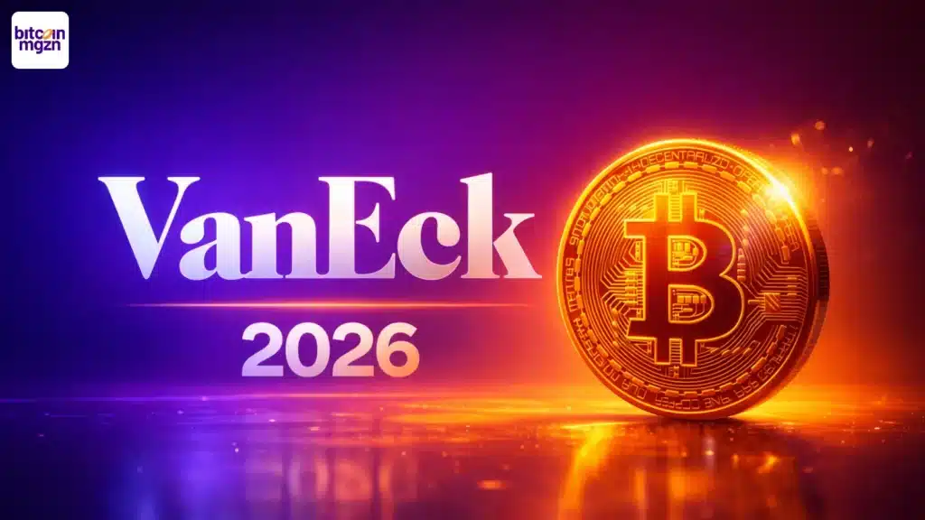 VanEck verwacht dat Bitcoin in 2026 goud voorbijstreeft als beste investering