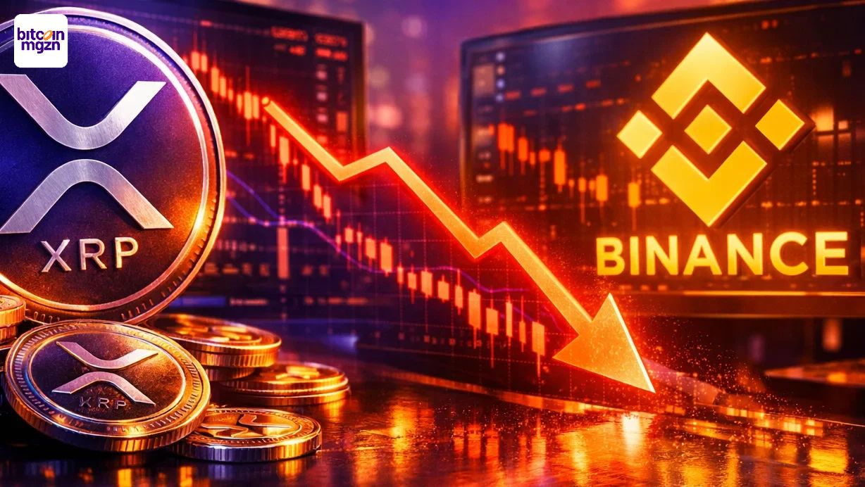 XRP stroomt naar Binance maar koers blijft achter