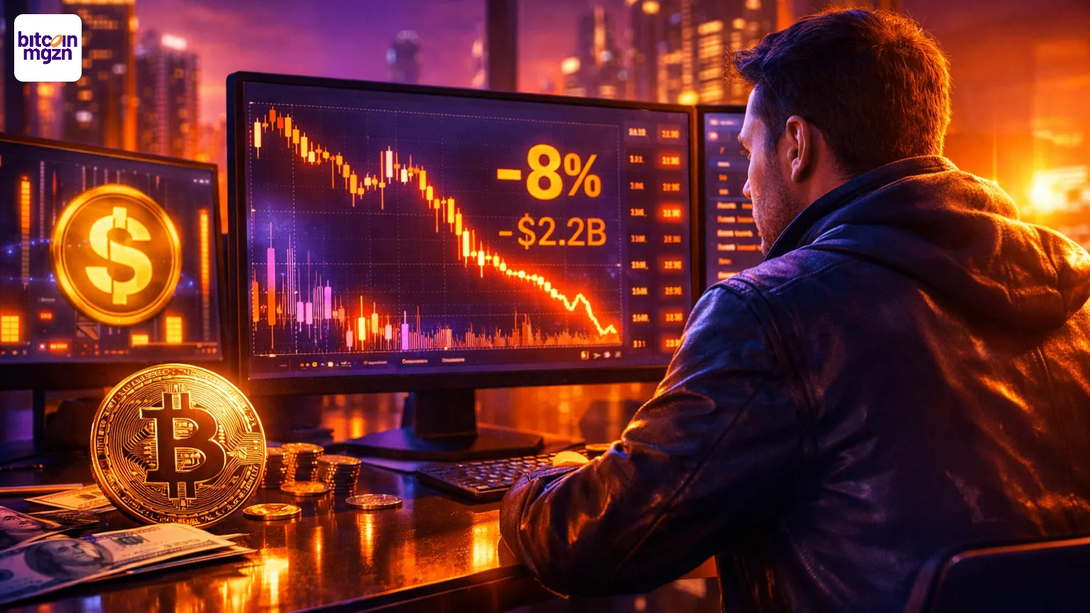 $2,2 miljard verlaat stablecoins in 10 dagen: Dit is geen normale dip