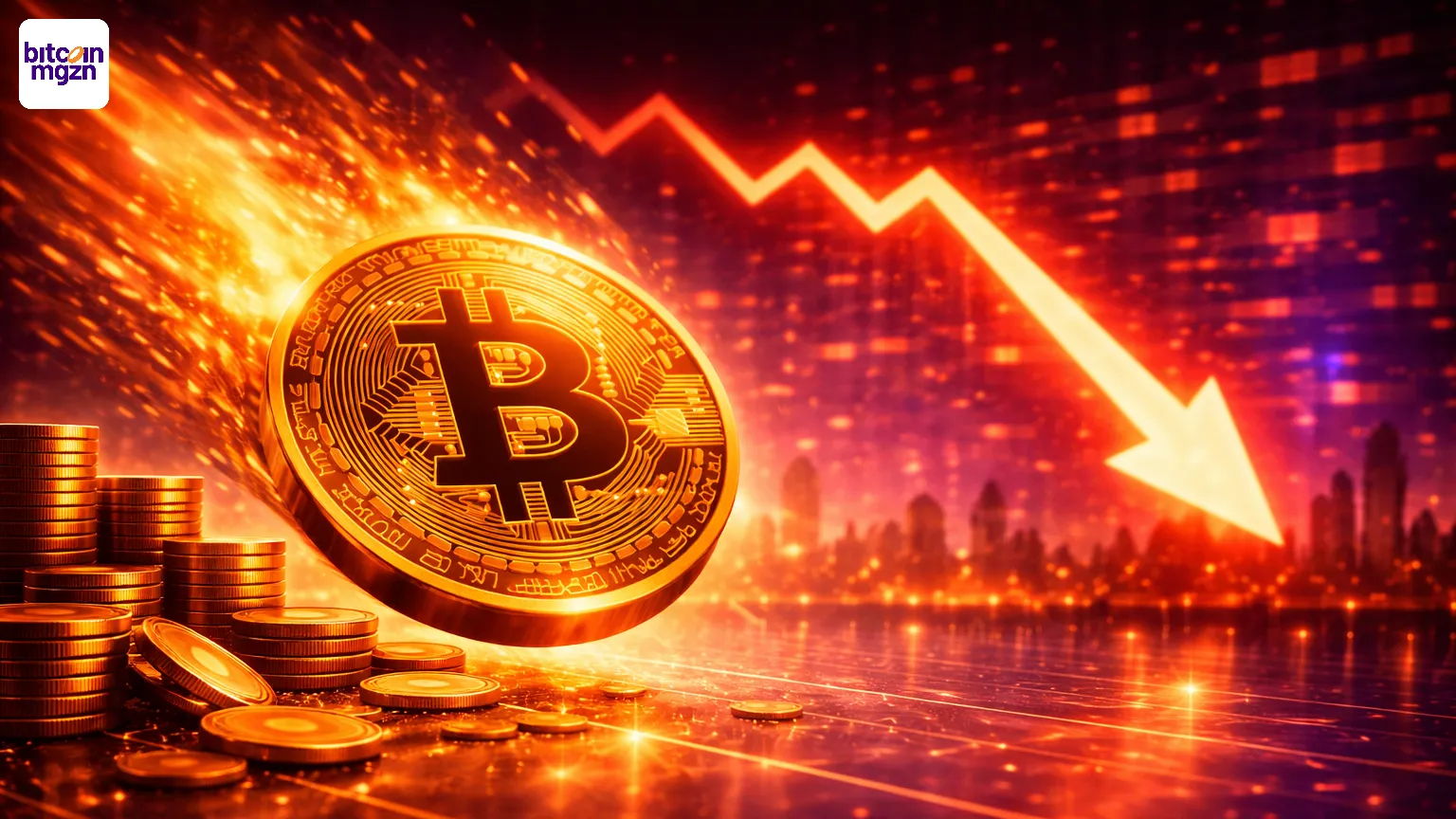 Bitcoin naar $ 10.000 Analist waarschuwt voor zware correctie