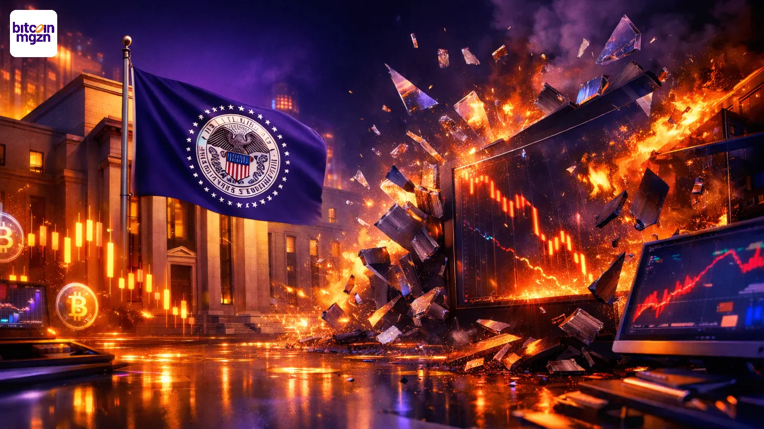 Chaos bij de Fed: dit kan nú jouw crypto raken