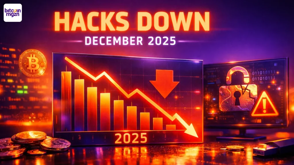 Sterke daling van crypto-hacks in december