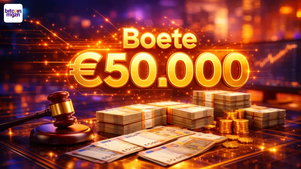 Deze boete is een waarschuwing voor iedereen