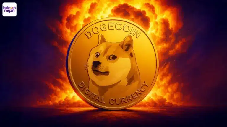 Dogecoin koers herstelzone DOGE grafiek