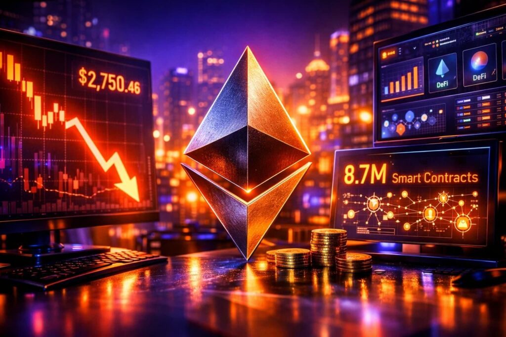 Ethereum koers stagneert maar ontwikkeling versnelt