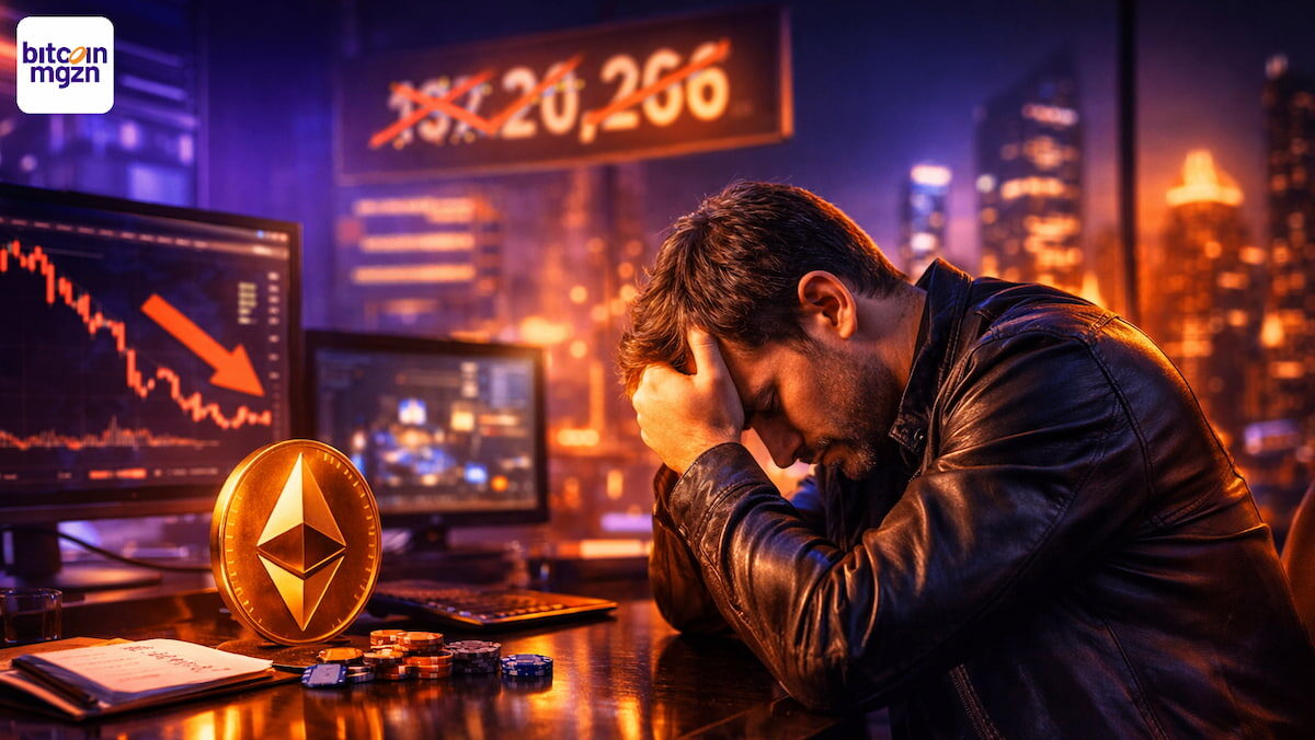 Ethereum bereikt $ 25K niet en mislukte weddenschap vormt les voor traders