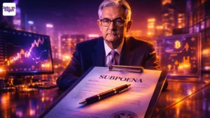 Federal Reserve-crisis Powell gedagvaard door DOJ