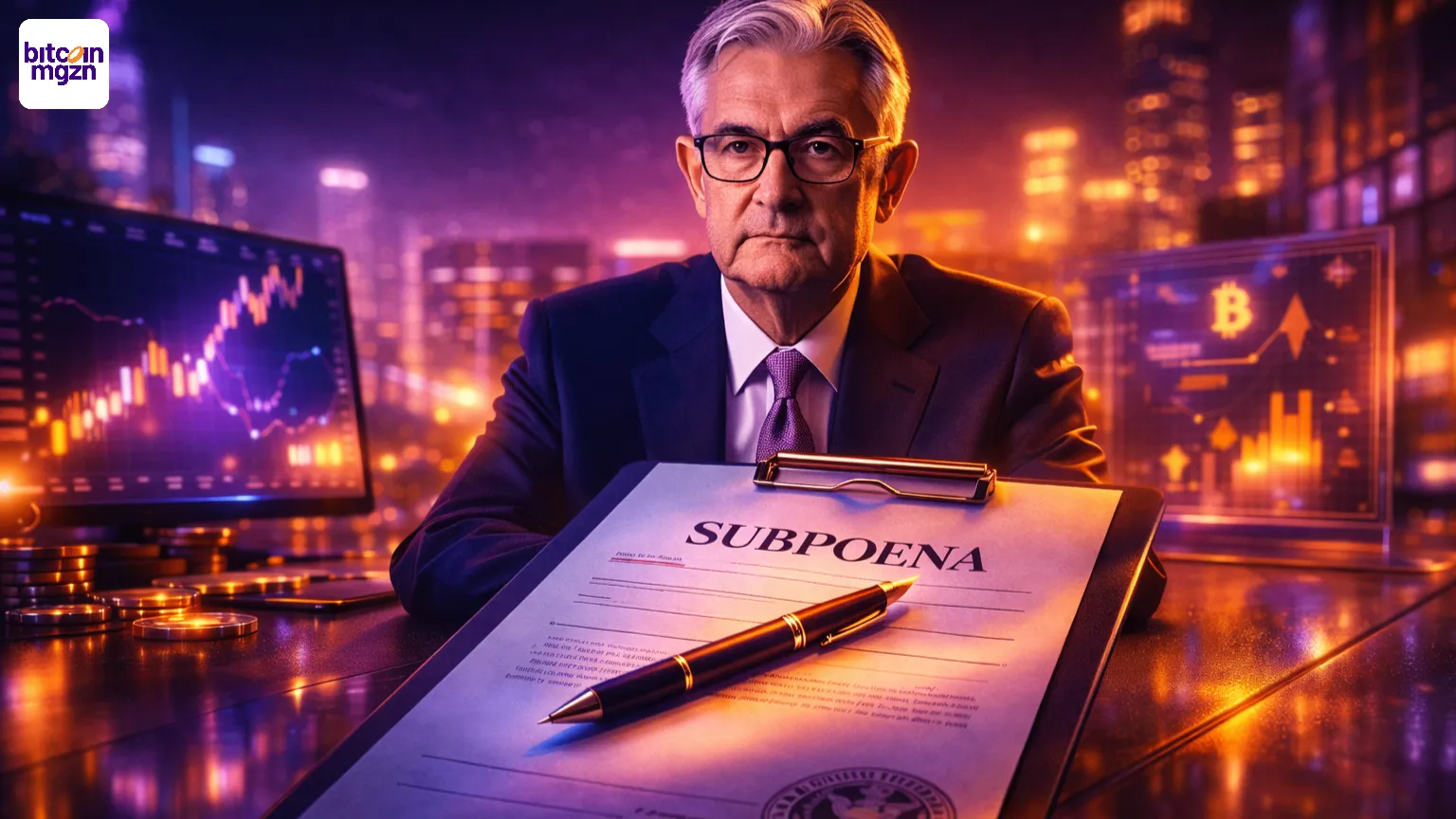 Federal Reserve-crisis Powell gedagvaard door DOJ