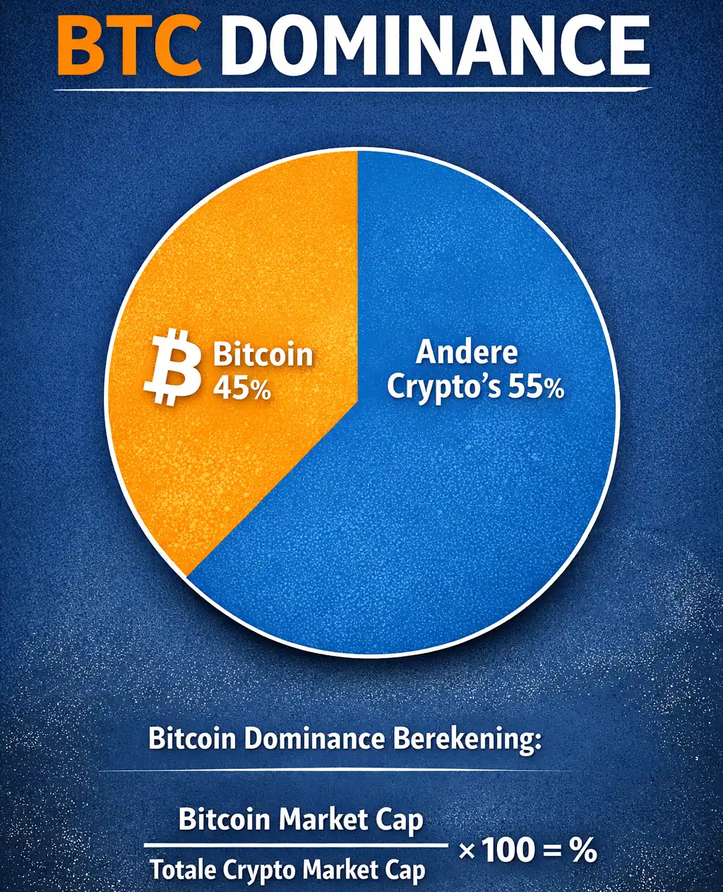 Hoe werkt de Bitcoin dominance index