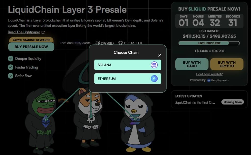 LiquidChain presale