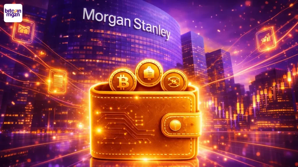 Megabank Morgan Stanley gaat all-in op crypto: nu ook eigen wallet