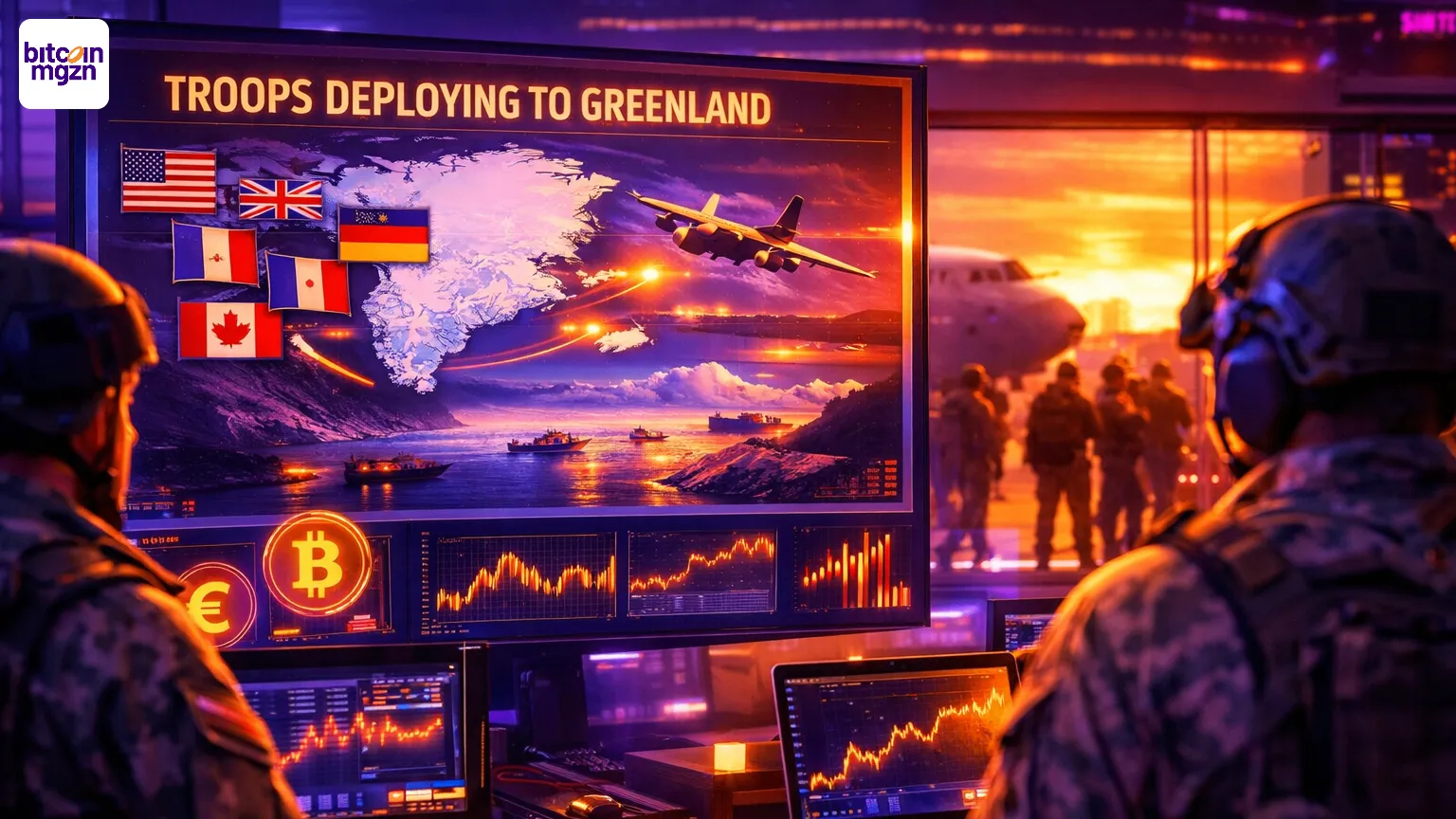 NAVO stuurt militairen naar Groenland, VS blijft dreigen