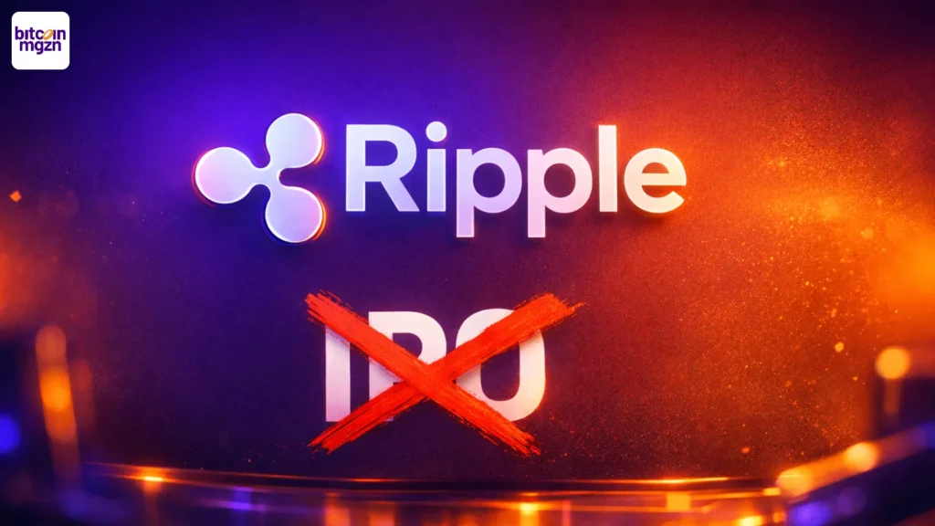 Ripple-president sluit IPO uit ondanks waardering van 40 miljard dollar