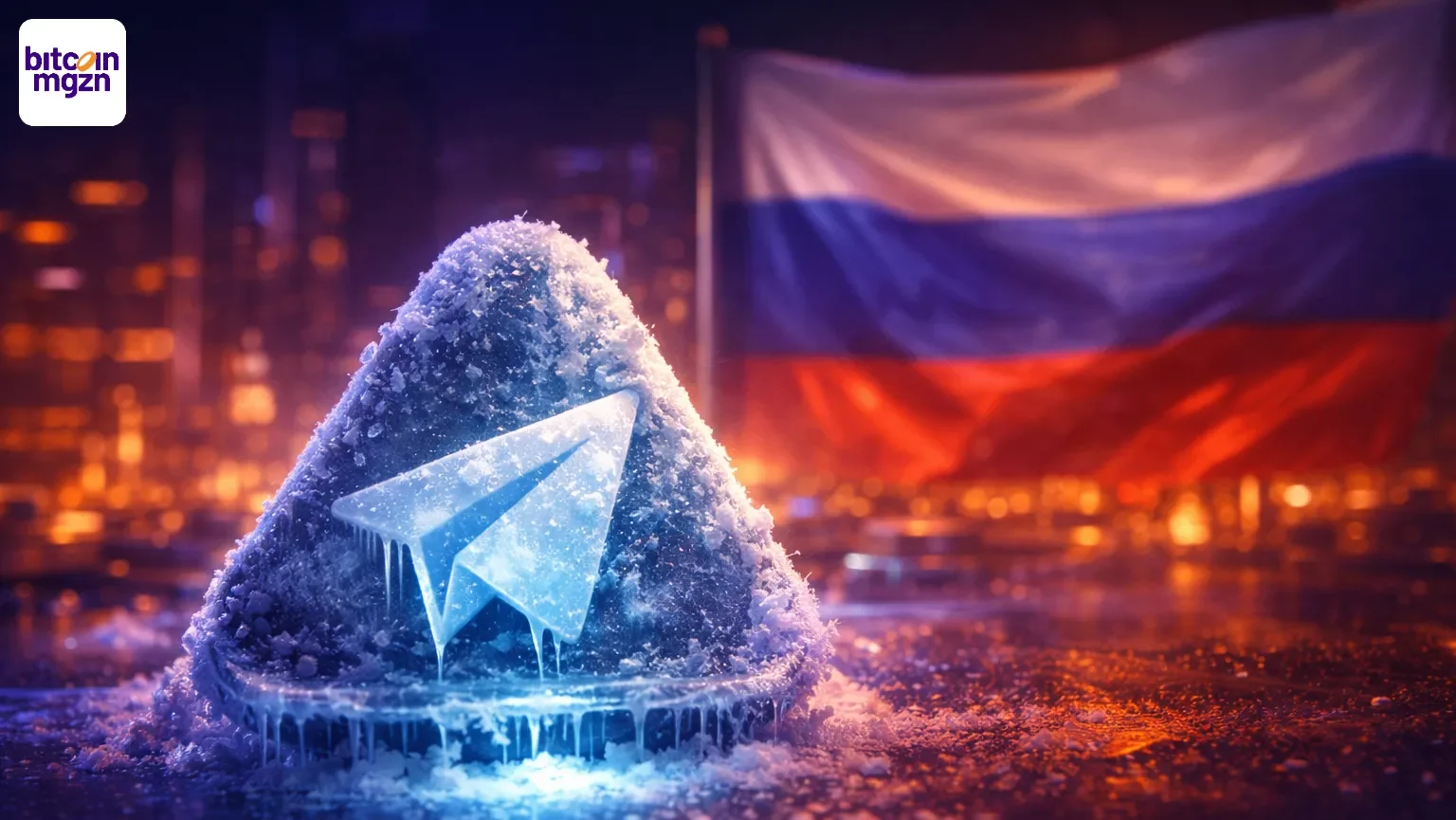 Rusland bevriest Telegram - TON koers onder druk