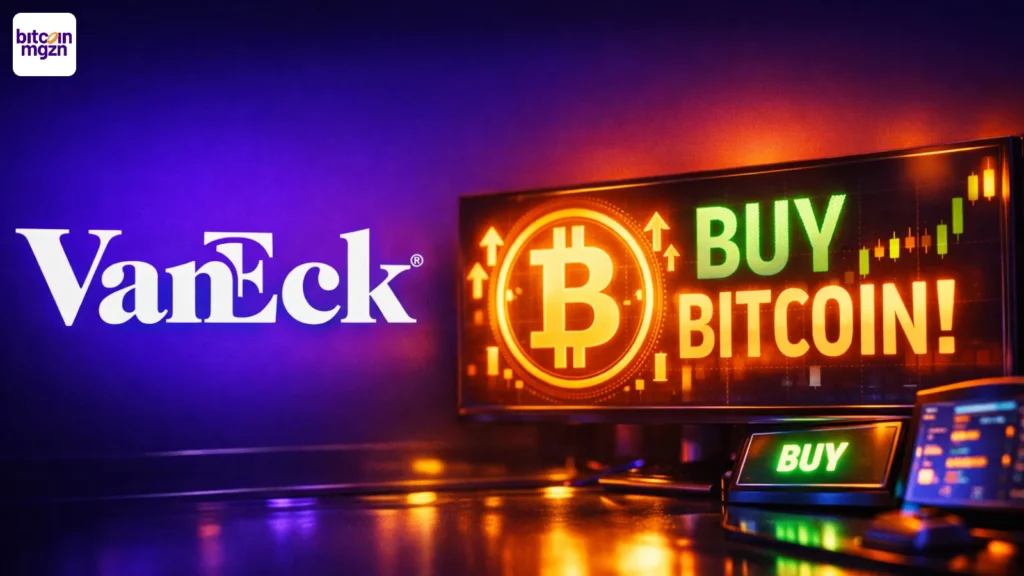 VanEck ziet eerste koopsignaal voor Bitcoin sinds bodem 2025