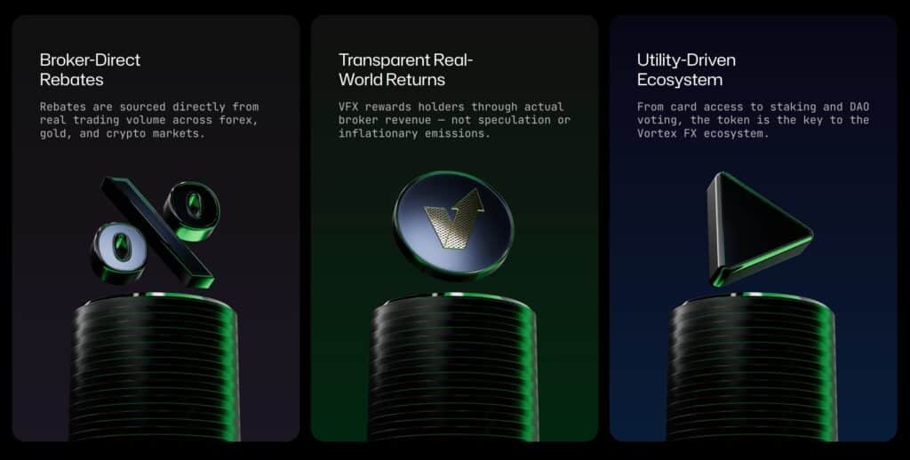 VFX token verbindt forexhandel met crypto infrastructuur op Solana.