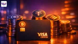 Visa crypto kaart bestedingen +525% in 2025 - adoptie explodeert