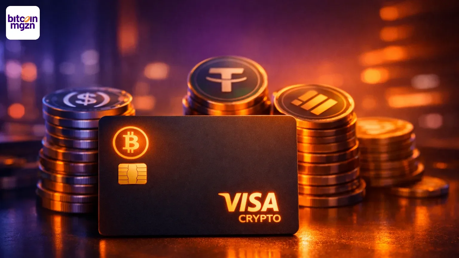 Visa crypto betalingen 525% meer in 2025 - adoptie explodeert