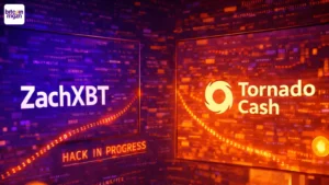 ZachXBT volgt gestolen bitcoin via Tornado Cash