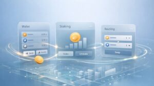 Walletium Mild Staking biedt dagelijks TEX rendement via Telegram wallet.
