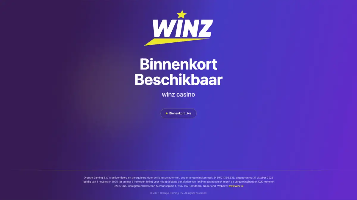 Winz Casino Nederland binnenkort beschikbaar