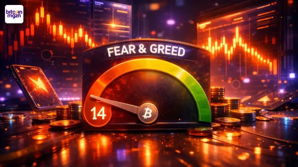 Angst op de cryptomarkt: Fear and Greed index duikt naar 14