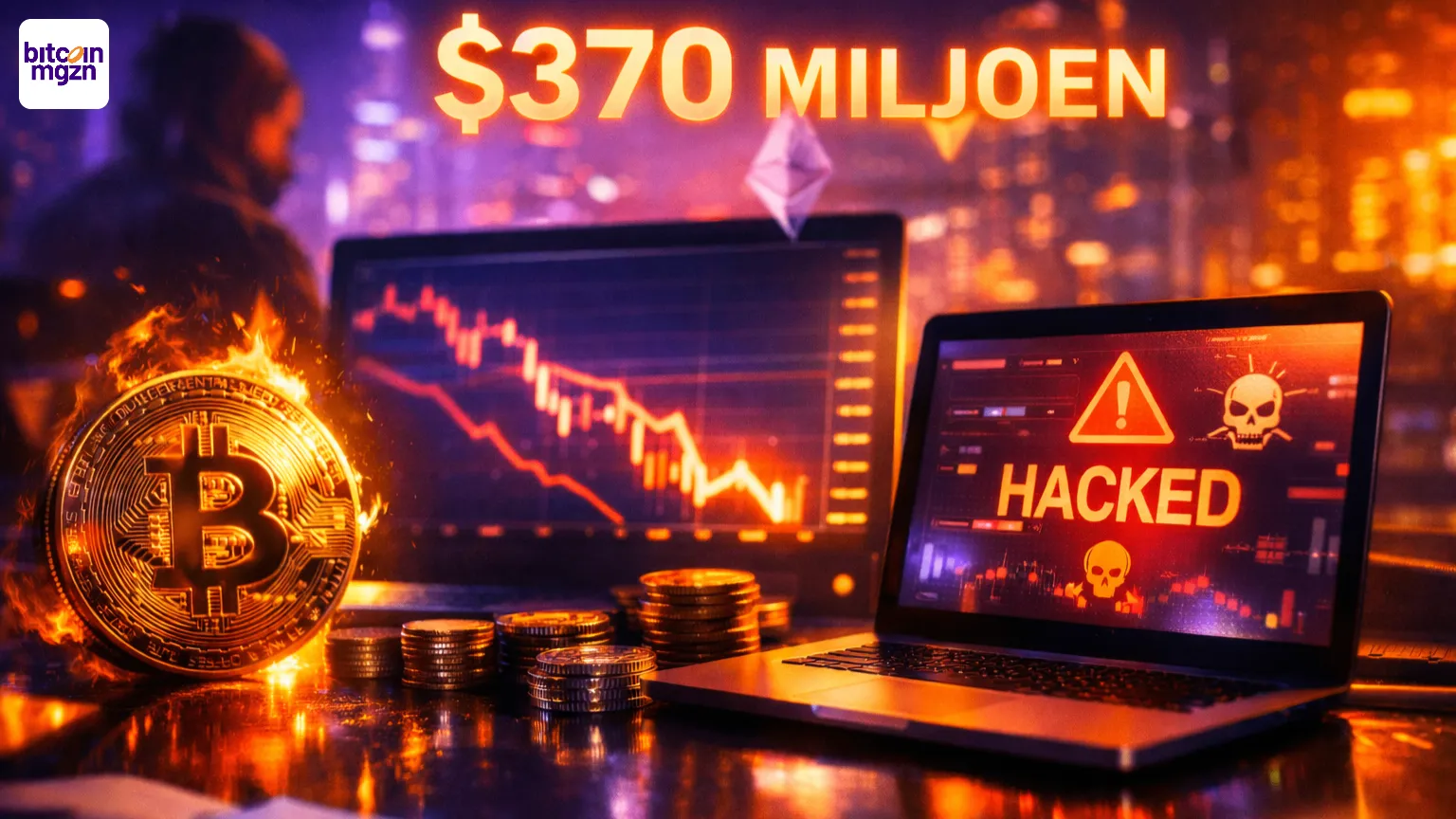 Cryptomarkt verliest $370 miljoen door hacks en scams in januari 2026