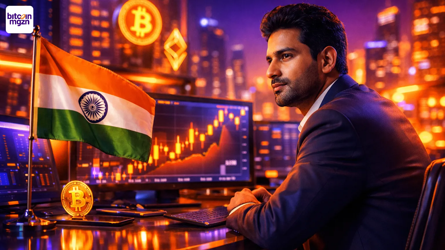 India handhaaft 30 procent crypto belasting in begroting 2026
