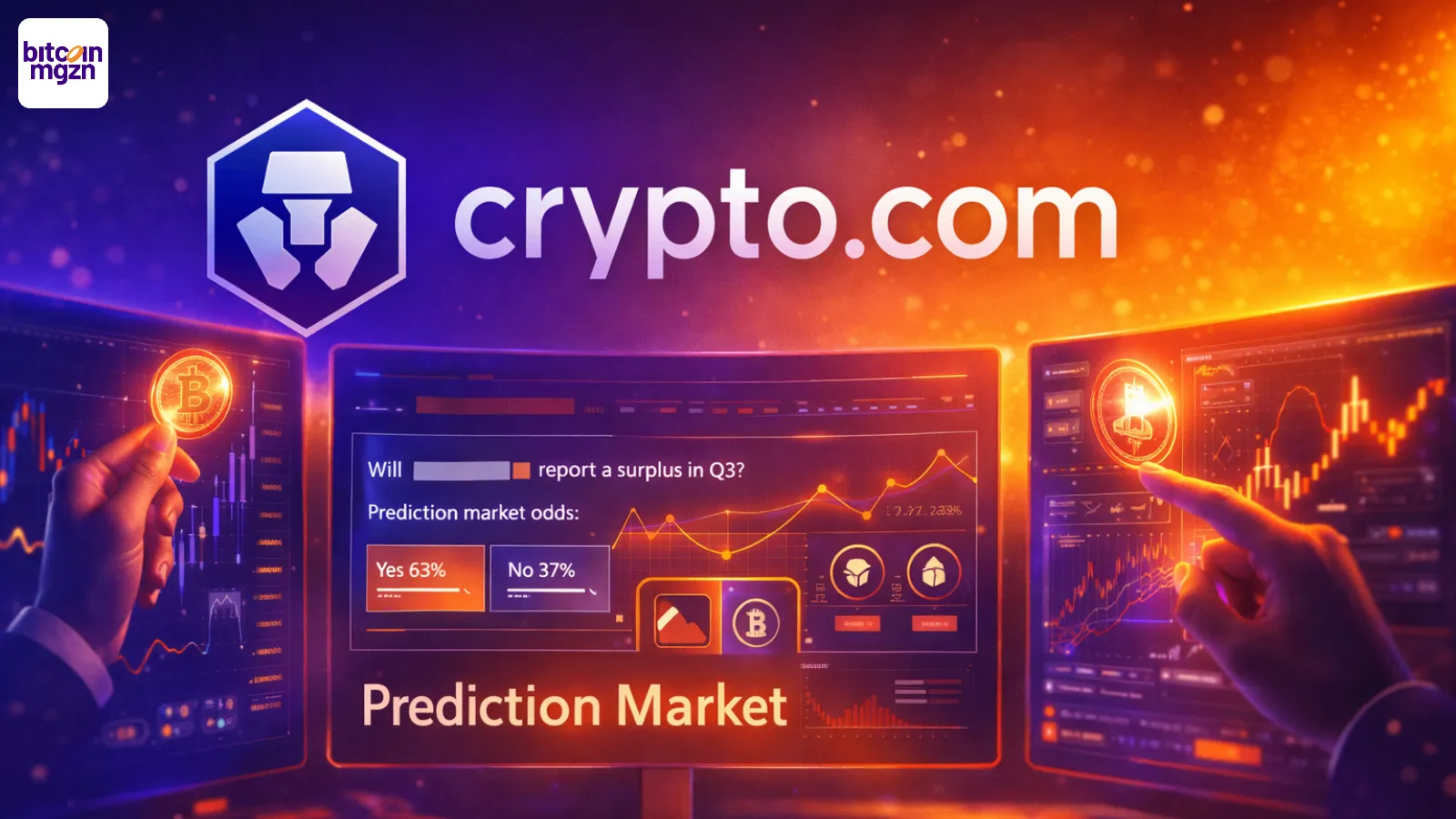 Crypto.com brengt prediction markets onder in aparte app OG