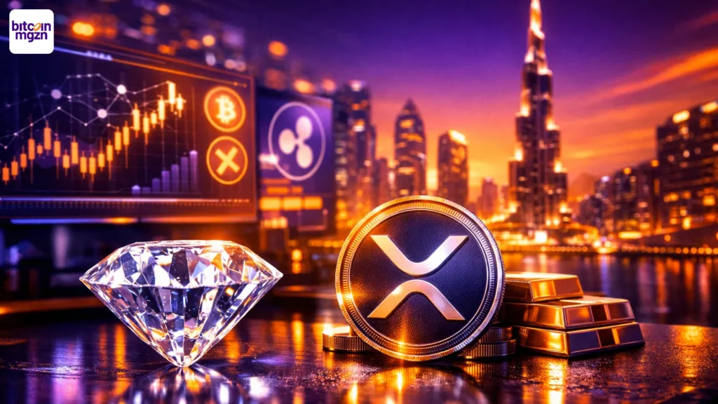 Ripple brengt diamanten on-chain via $280M-deal in Dubai