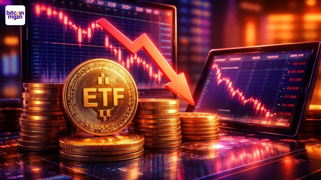 Massale uitstroom: $1,82 miljard verlaat Bitcoin en Ethereum ETF’s