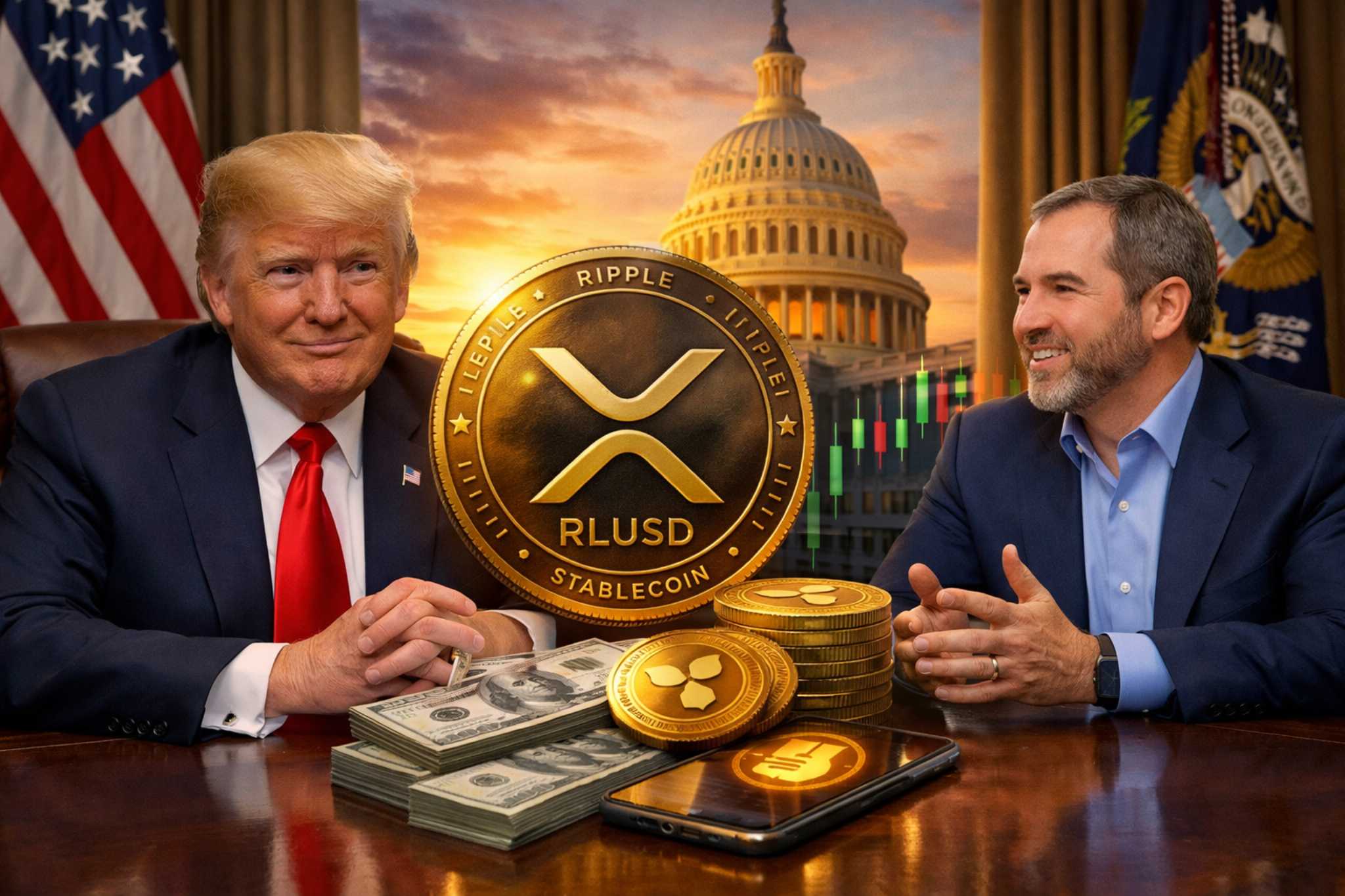 XRP Trump meeting 19 februari 2026